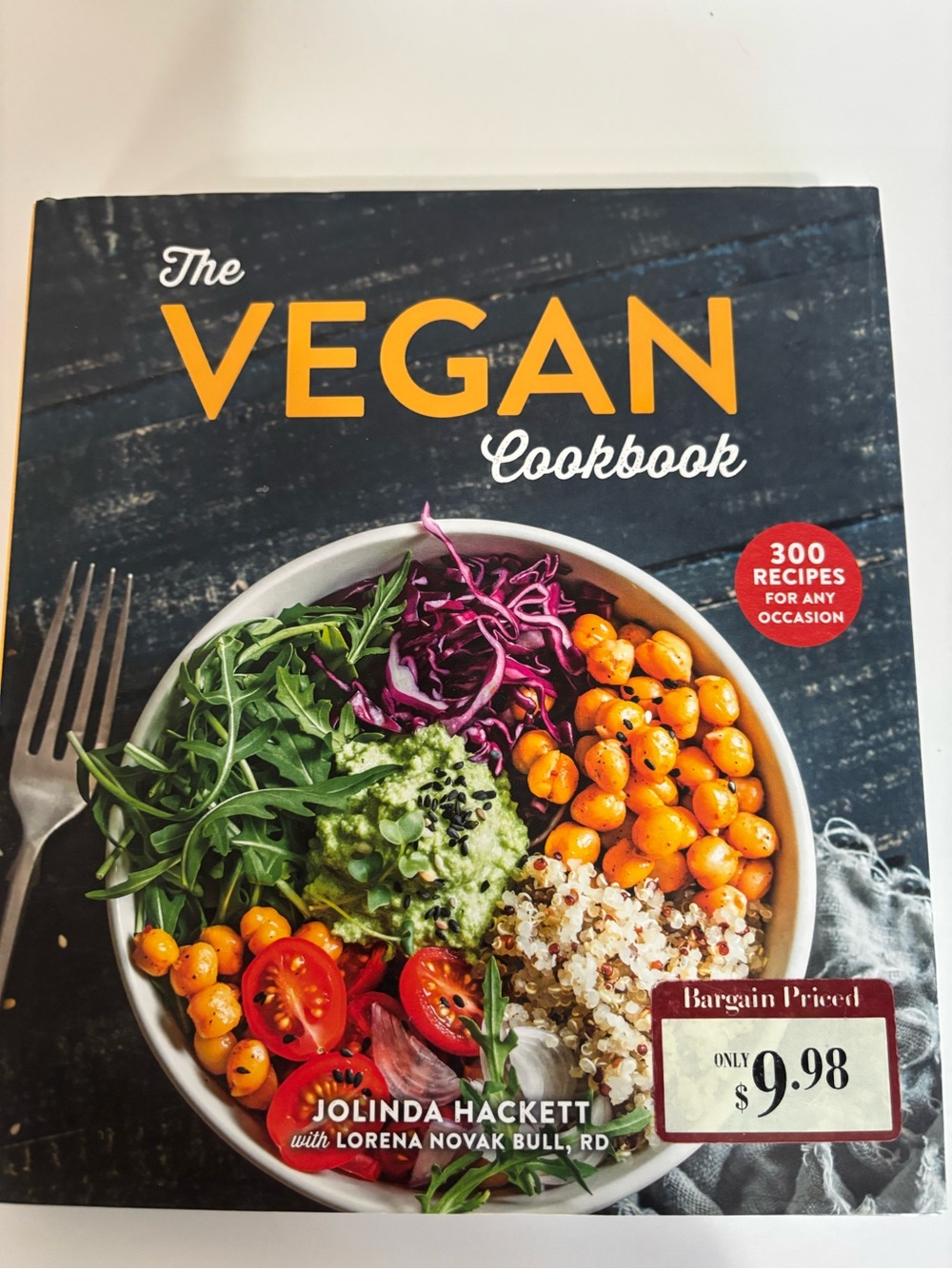 🎁The Vegan Cookbook -Hardback Cover